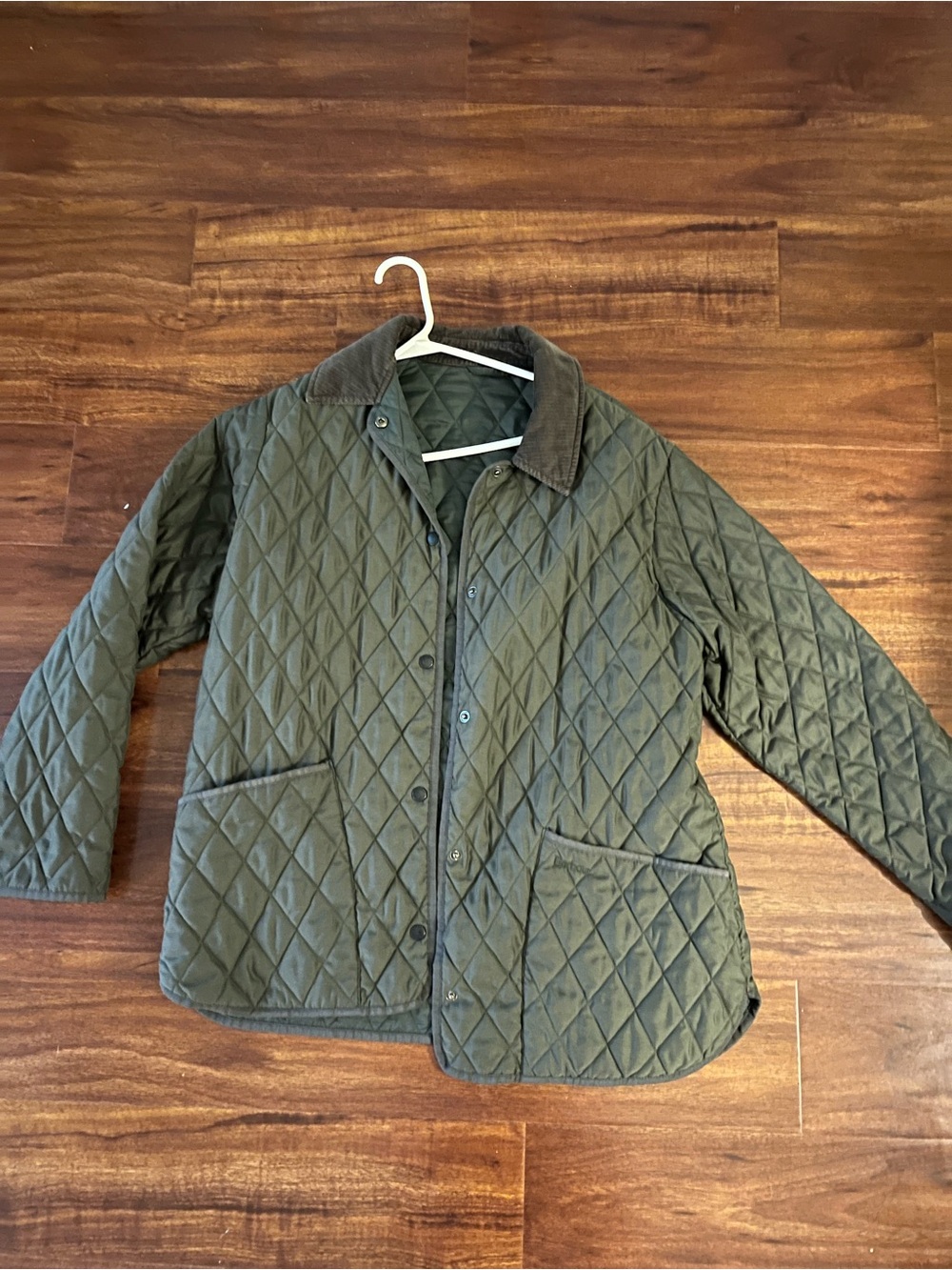 Barbour Quilted Green Eskdale Jacket